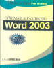 Ebook Hướng dẫn gửi Email và Fax trong Word 2003: Phần 1 - Lữ Đức Hào