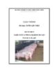 Giáo trình Nuôi lợn thịt - MĐ05: Nuôi và phòng trị bệnh cho lợn