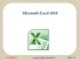 Bài giảng Microsoft Excel 2010