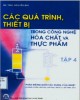 Ebook Các quá trình thiết bị trong công nghệ hóa chất và thực phẩm (Tập 4): Phần 2 - GS.TSKH. Nguyễn Bin
